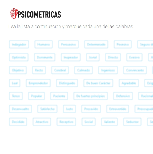 Evaluación de Perfil Conductual